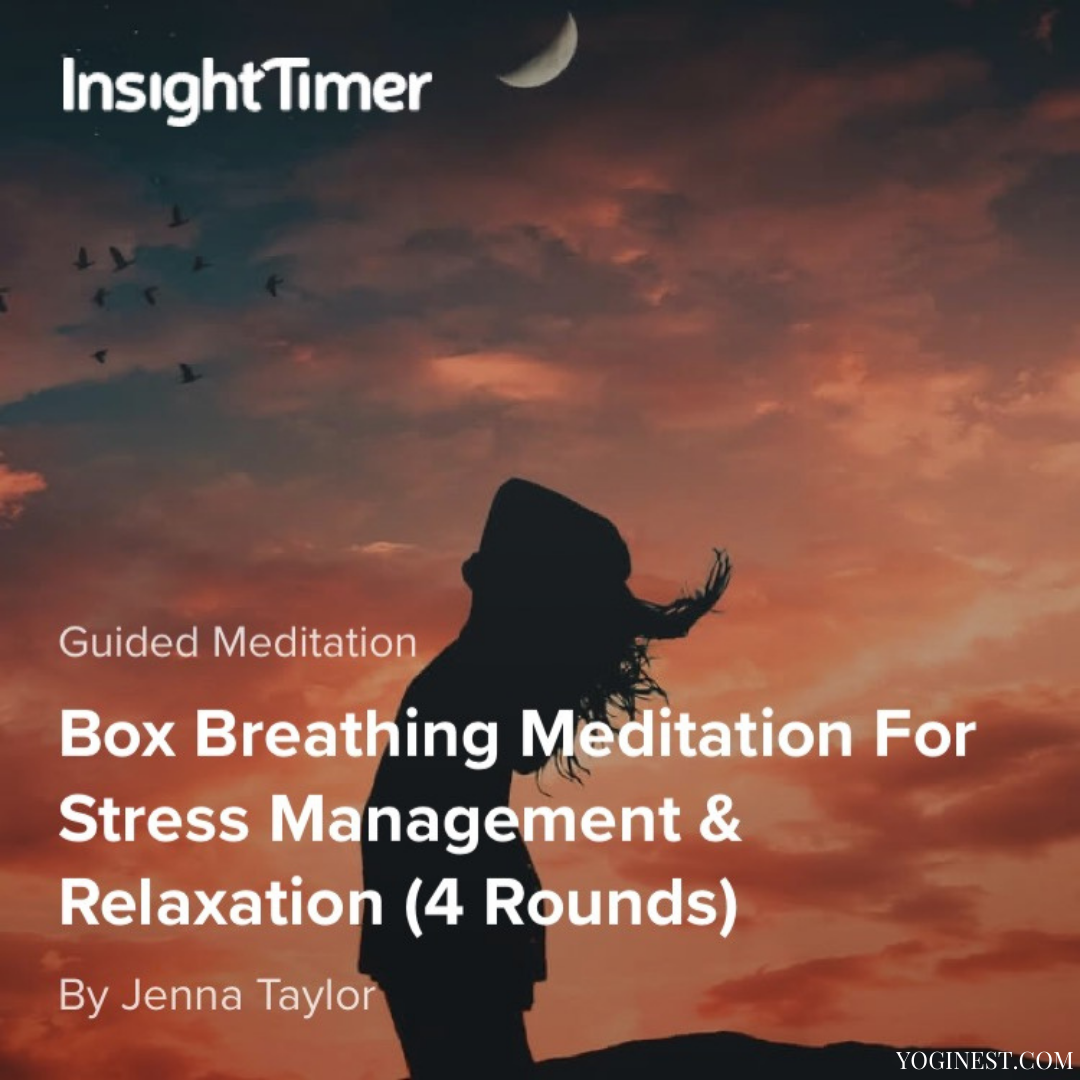 Box Breathing Meditation For Stress Management & Relaxation